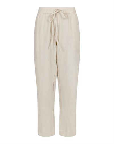 Neo Noir - Sonar Linen Hose - Sand